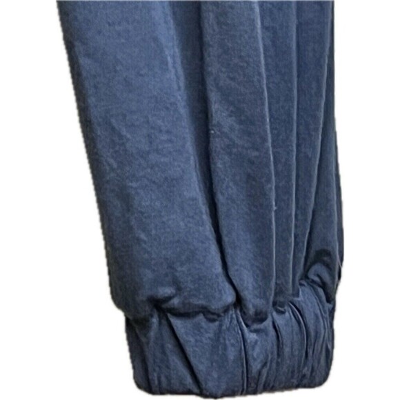 Elan Spaghetti Strap Crossover V-Neck Jogger Belted‎ Jumpsuit Blue Small - Picture 5 of 12